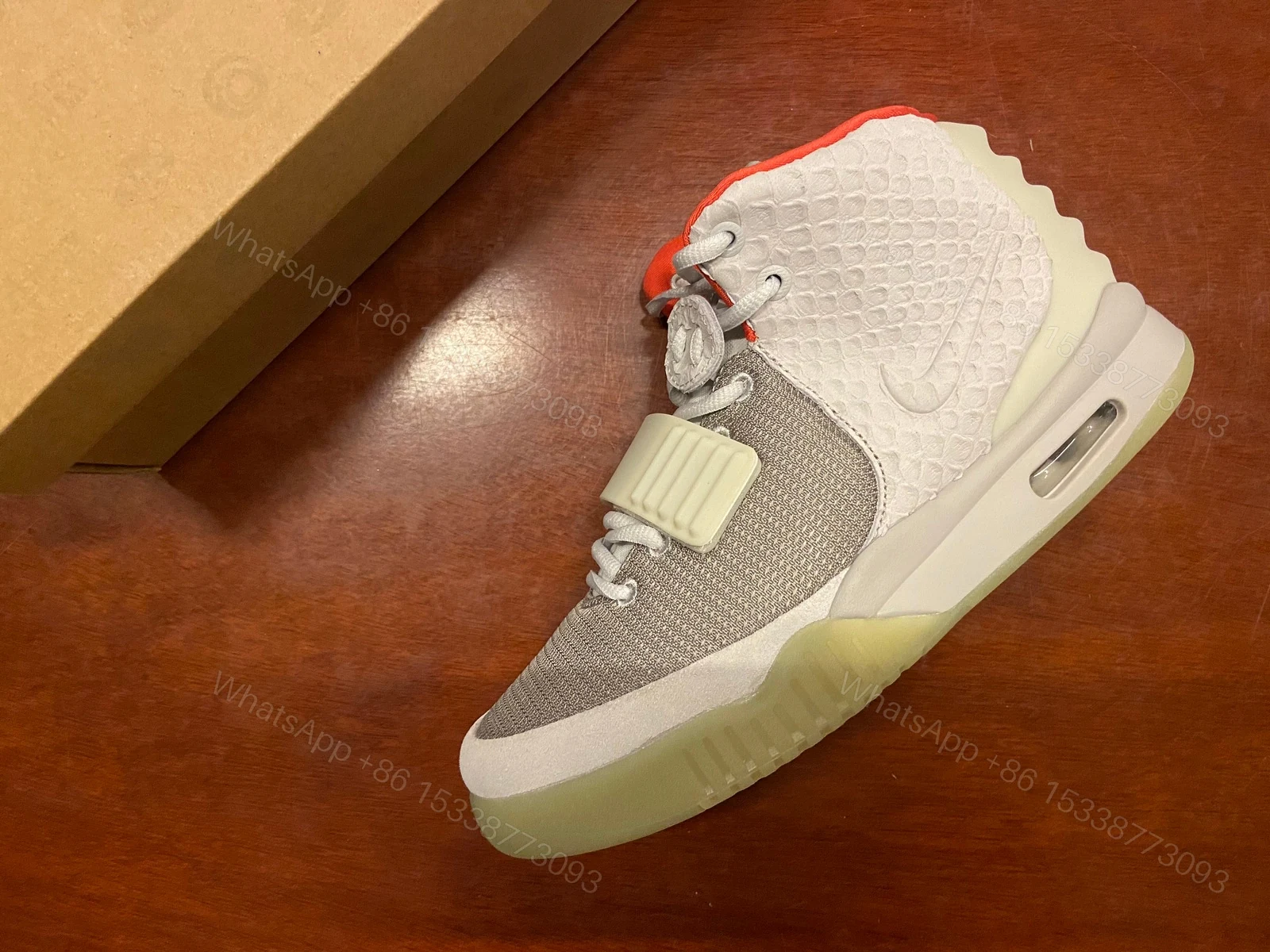 View 6 of Nike Air Yeezy 2 NRG Pure Platinum 508214-010