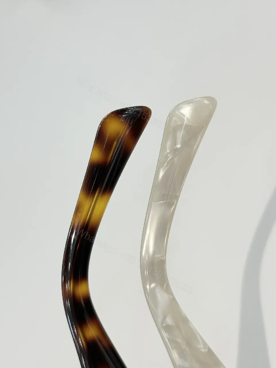 View 2 of Bold Black Acetate Oversized Sunglasses with Luxe Detailing