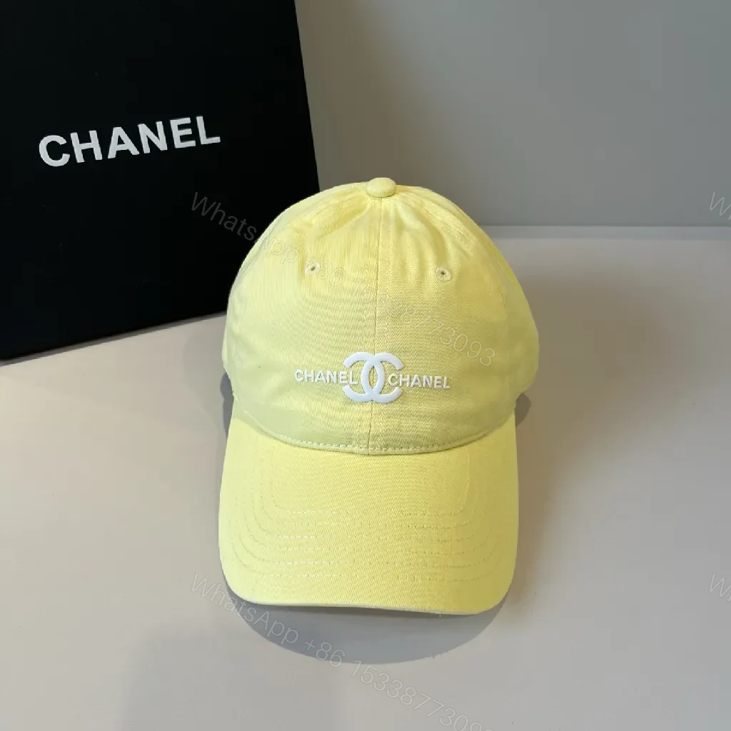 View 2 of Chocolate-Brown Cotton Cap: Subtle Luxe Logo Streetwear Cap