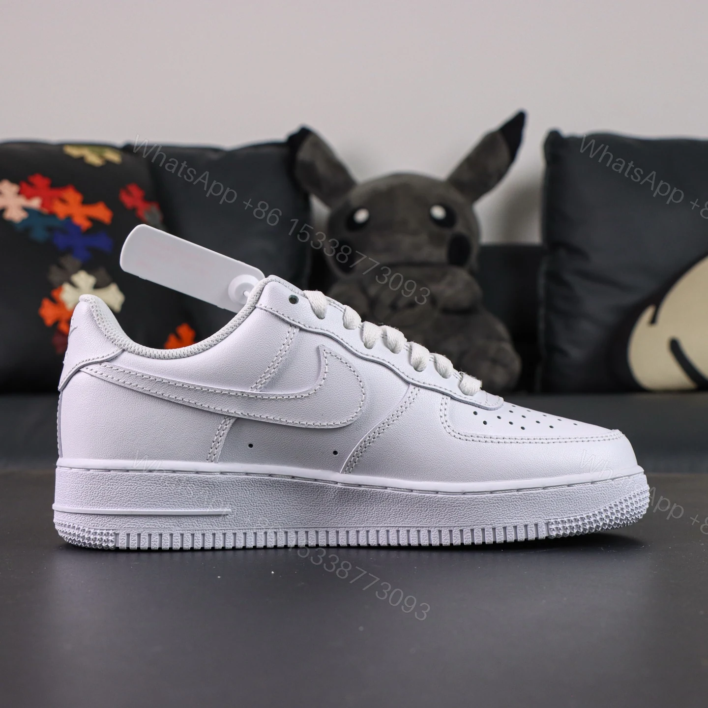 View 2 of Air Force 1 Low ’07 White Reps