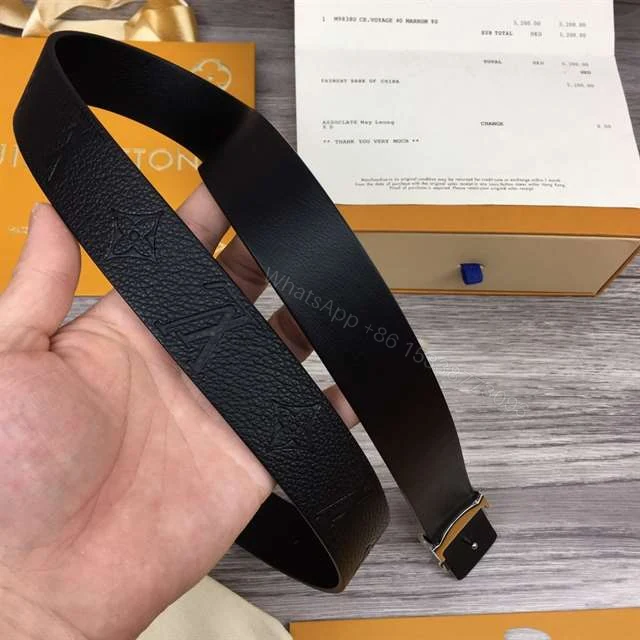 View 3 of LOUIS VUITTON ICONIC 30MM REVERSIBLE BELT – B107