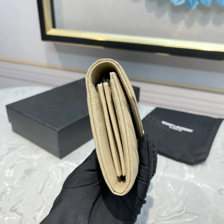 View 4 of Beige Quilted Envelope Clutch â€” Day-to-Night Sophistication