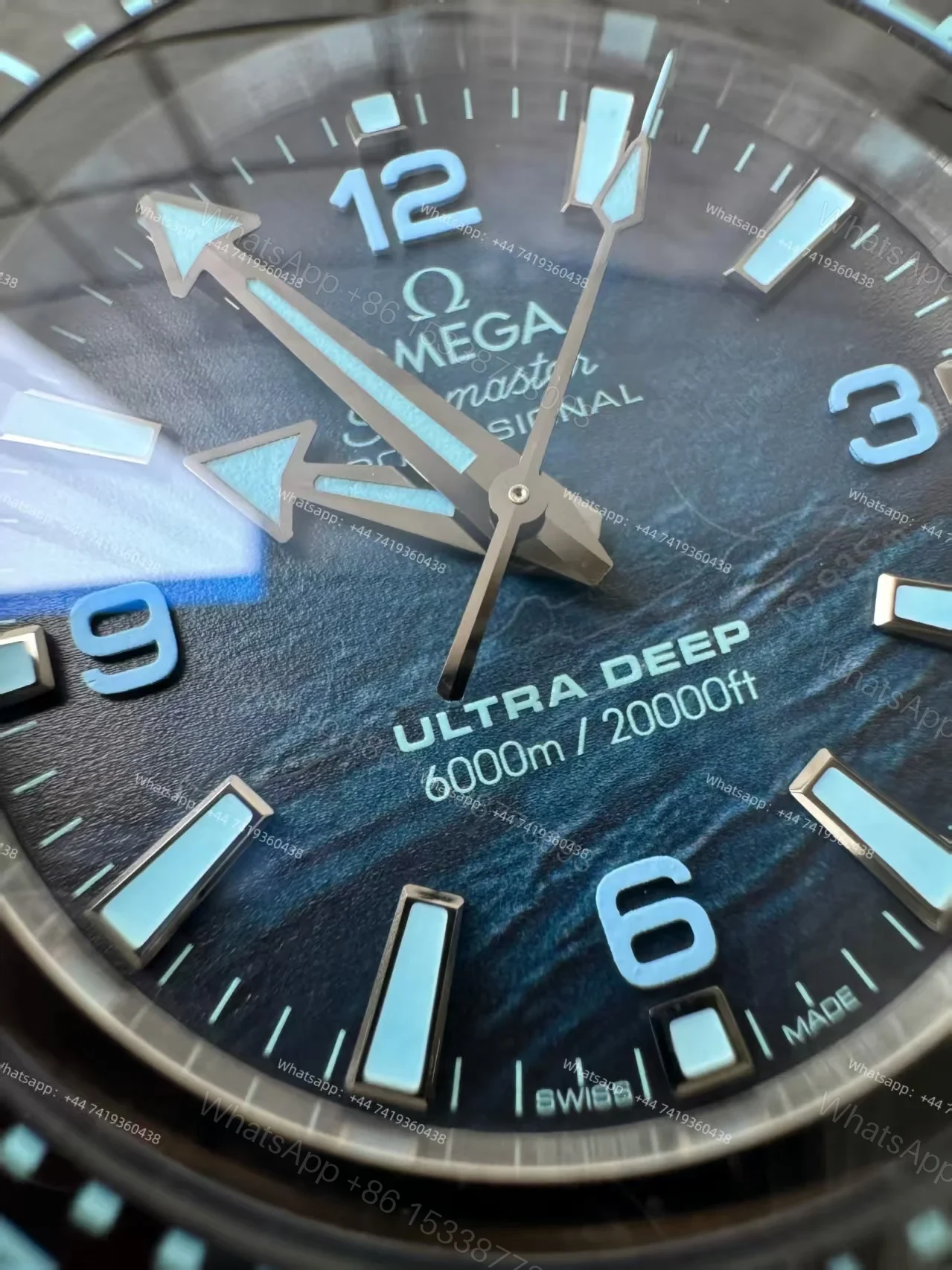View 5 of Omega Super Clone Seamaster Planet Ocean 6000M 45.5mm 215.30.46.21.03.002