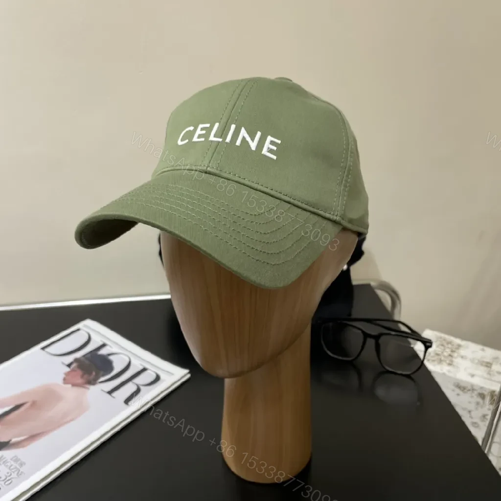 View 7 of Olive Cotton-Blend Cap: Subtle Luxury, All-Day Comfort