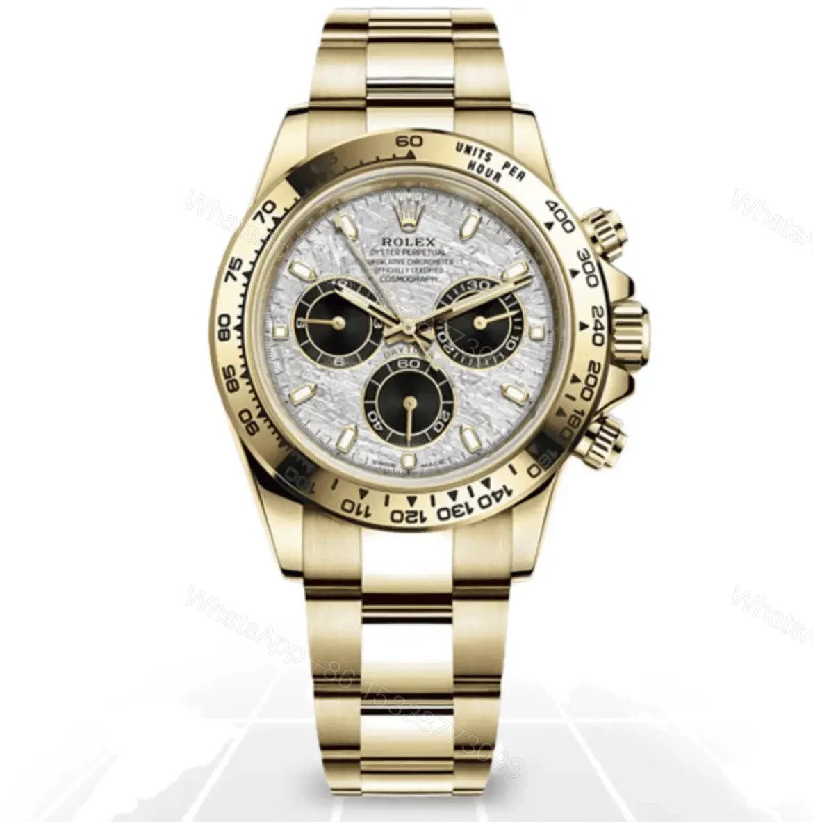 Super Replica Rolex Cosmograph Daytona “Meteorite” 116508 Gold — view 1