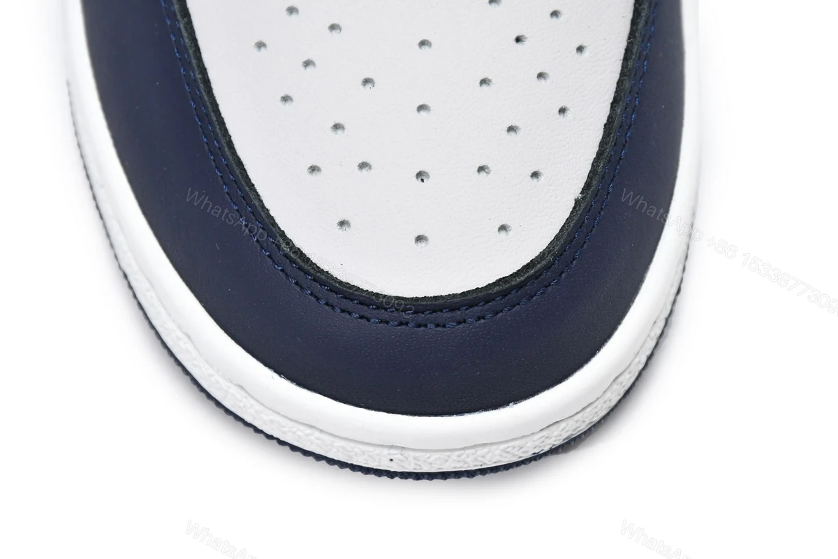 View 6 of Air Jordan 1 High 85 Georgetown College Navy BQ4422-400