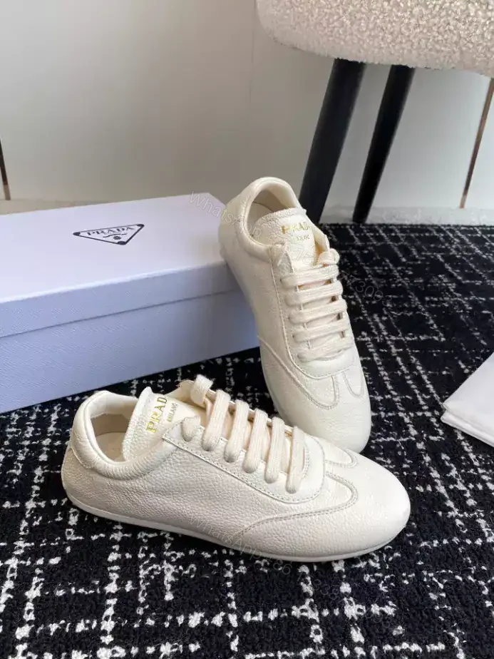 View 5 of PRADA LEATHER SNEAKERS – PRD034