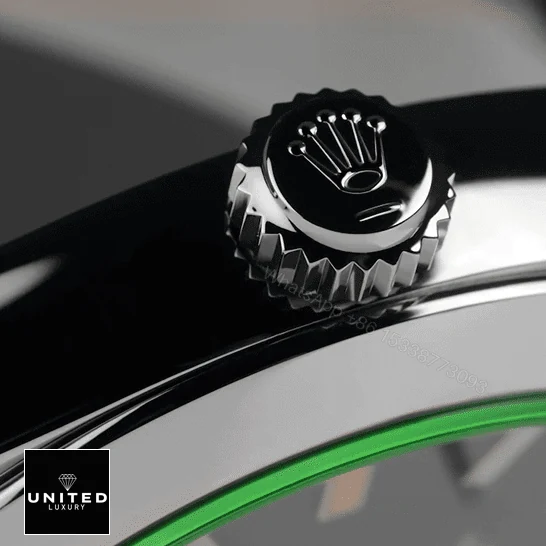 View 9 of Rolex Milgauss Black Dial Green Crystal M116400GV-0001 Oyster Replica