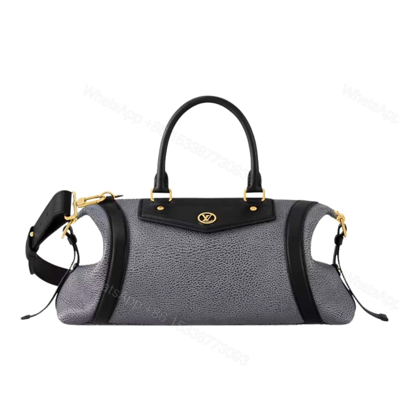 LOUIS VUITTON LV BIKER MM DARK DENIM 37CM M14702 — view 1