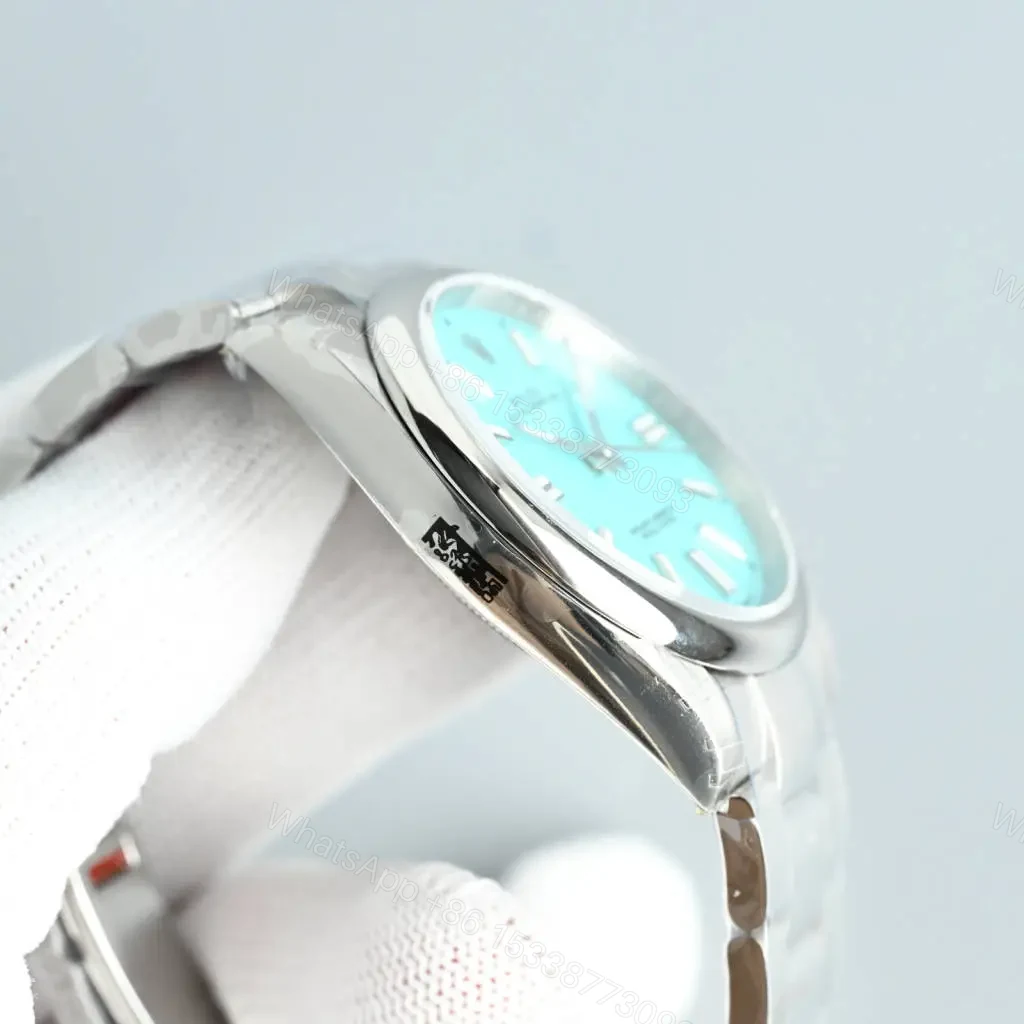 View 3 of Rolex Oyster Perpetual 36 Turquoise Dial Oystersteel (126000-0006)