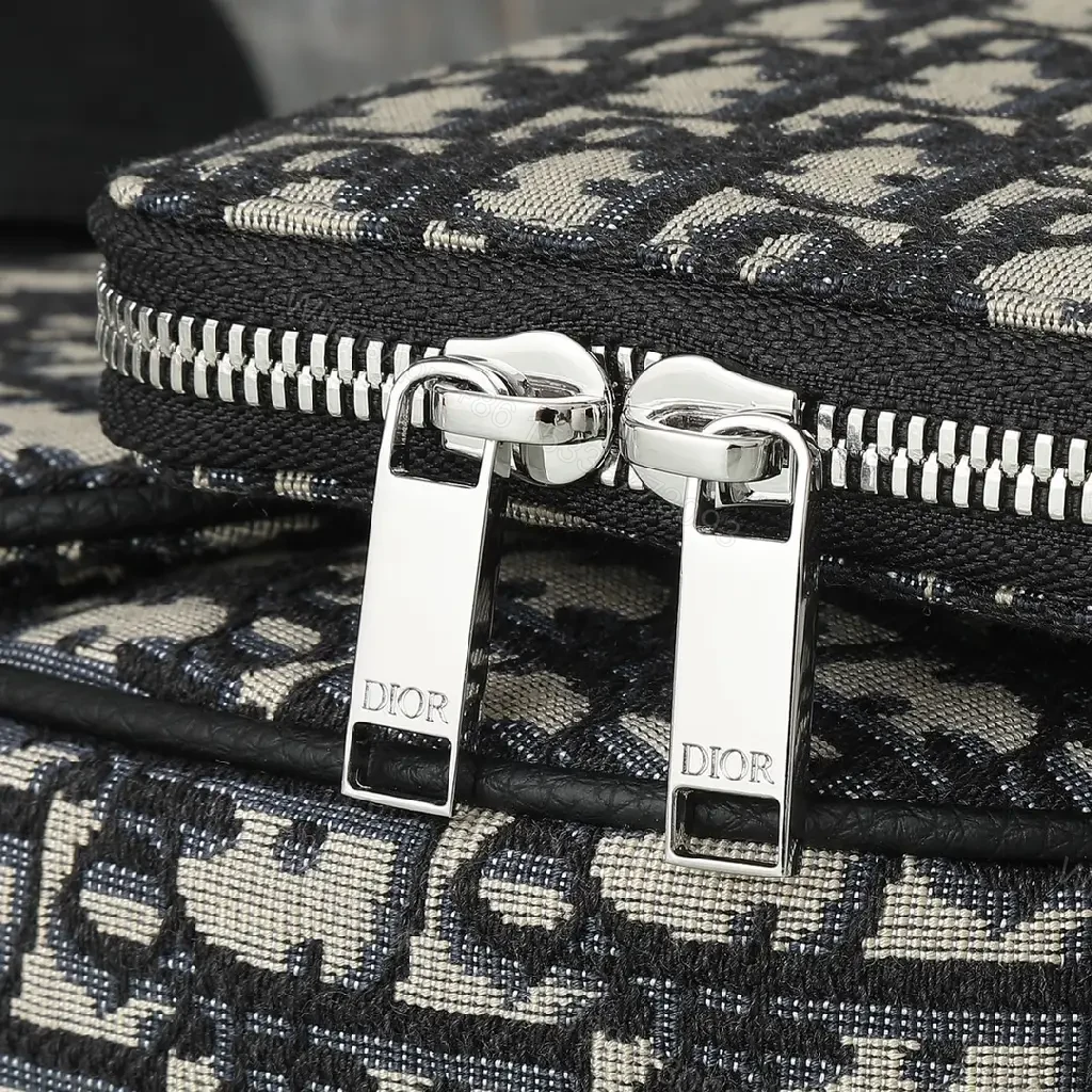 View 2 of Patterned Crossbody & Utility Belt Bag: Monogram Texture, Compact Chic