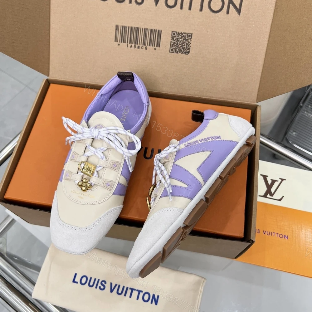 View 3 of Louis Vuitton LV Sneakerina Lilas 1AIEP7
