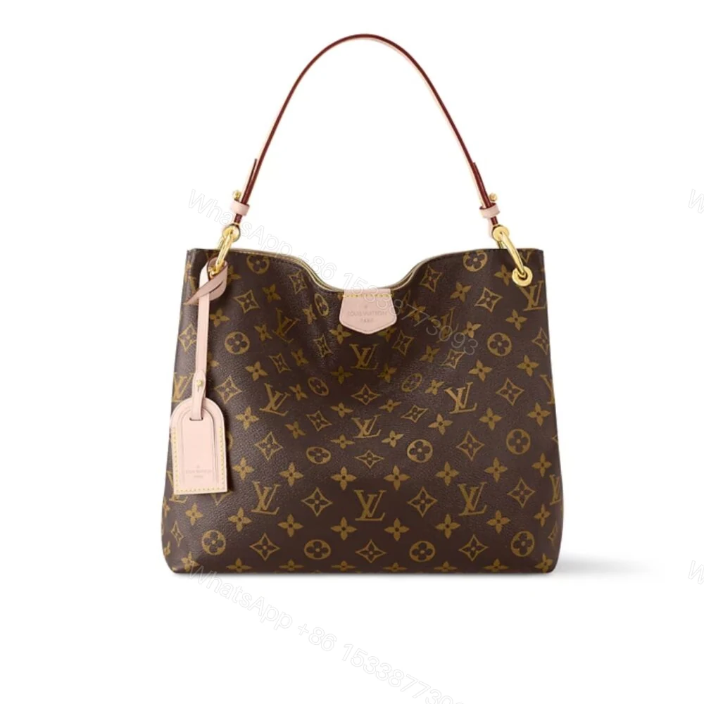 Louis Vuitton Graceful PM Monogram Canvas Red 35Cm — view 1