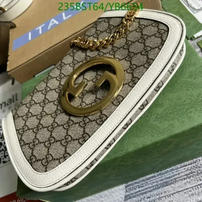 View 2 of Gucci Blondie GG Supreme Replica Crossbody Bag YB66542- Quality 1:1