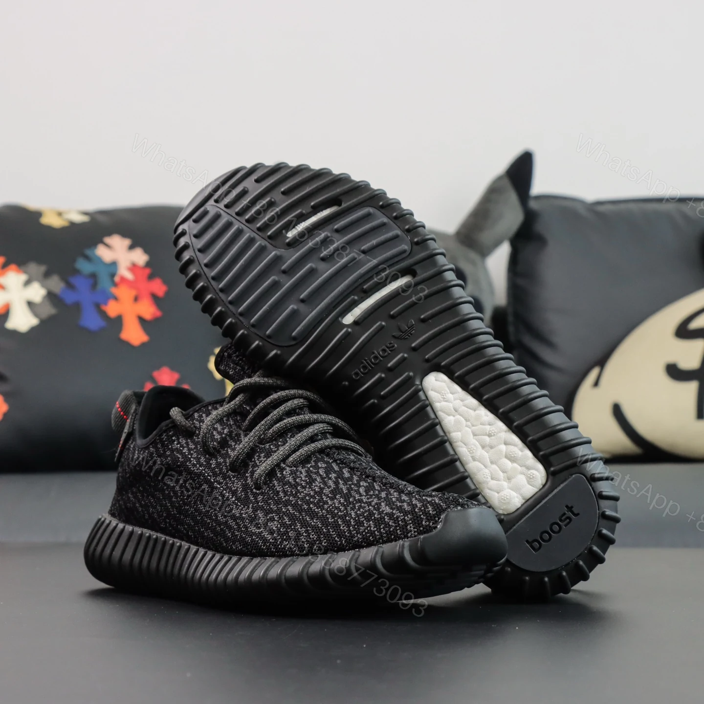 View 3 of Yeezy Boost 350 “Pirate Black” Reps