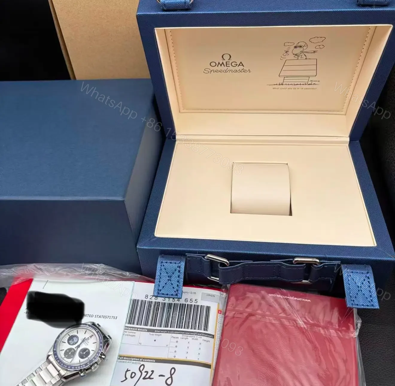 View 5 of Super Clone Omega Speedmaster Snoopy Replica