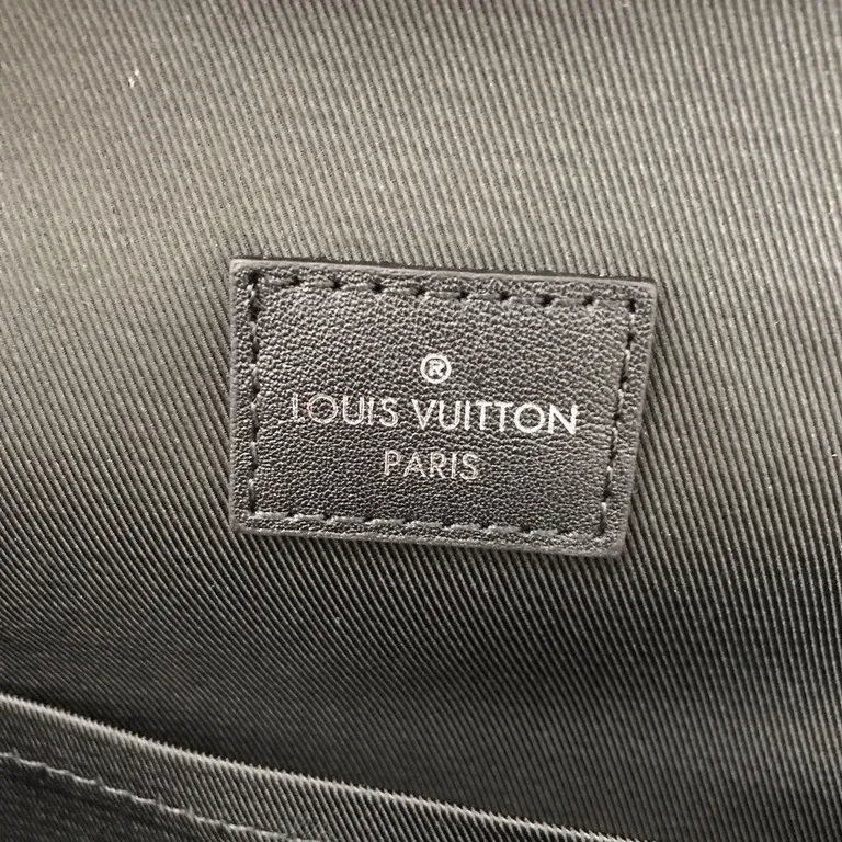 View 2 of Damier Graphite Luxe Backpack â€“ Signature Texture, Everyday Utility