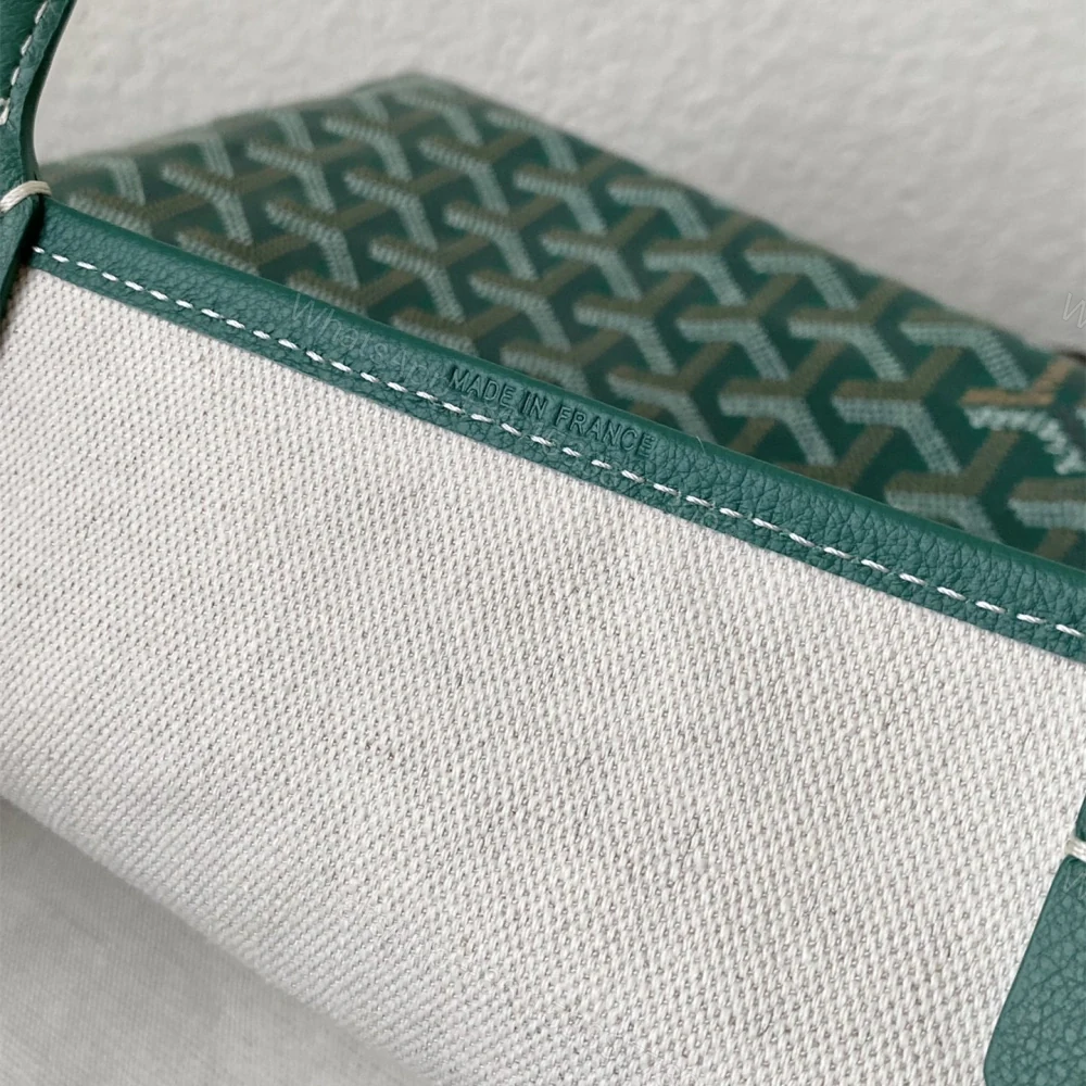 View 5 of 高仿Goyard*STLOUIA滿印Tote購物袋綠色中號免檢版