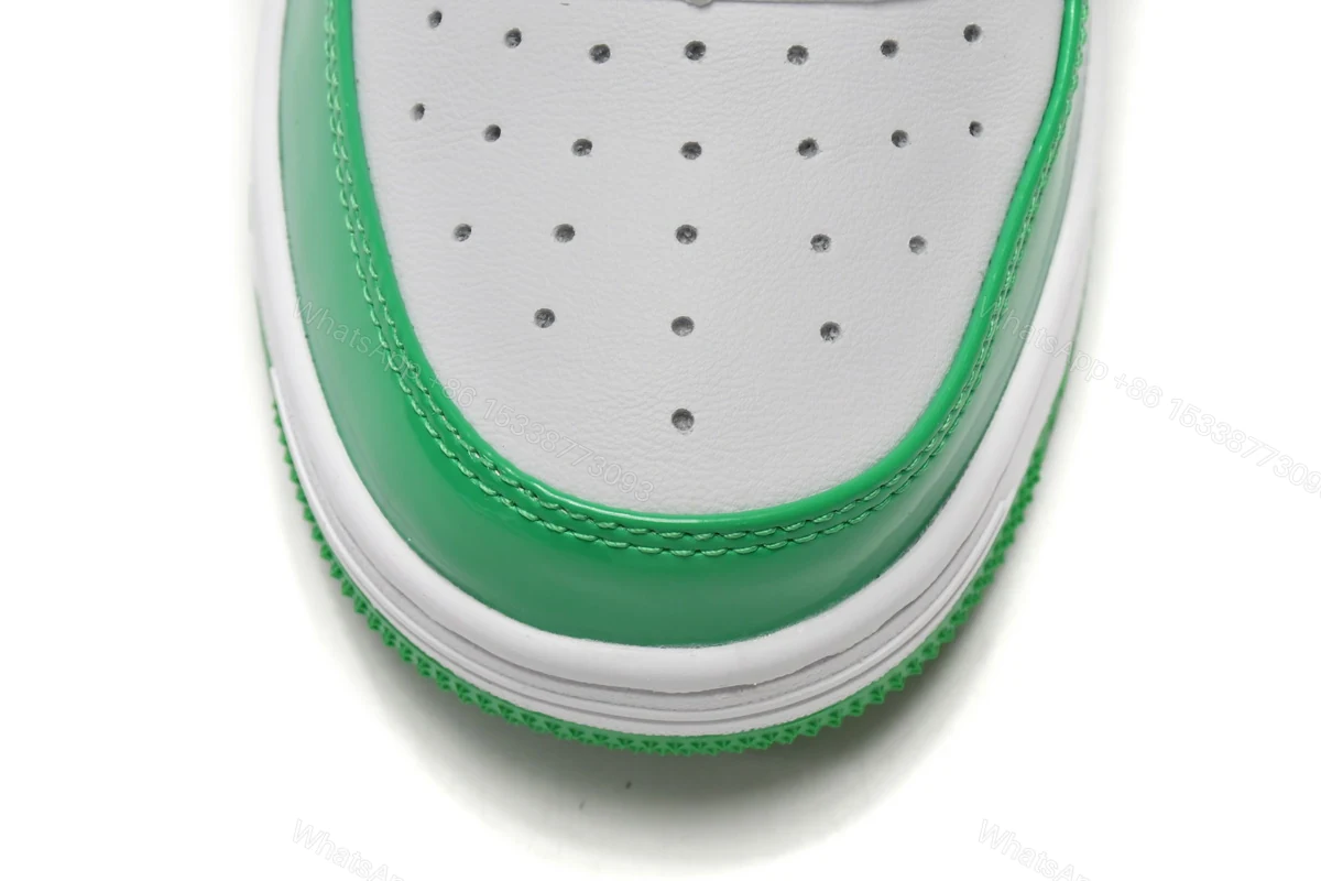 View 6 of Cheap Fake BapeSta White Green 1H70-191-001