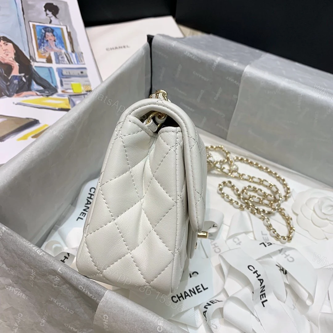 View 3 of CHANEL 23C White Mini