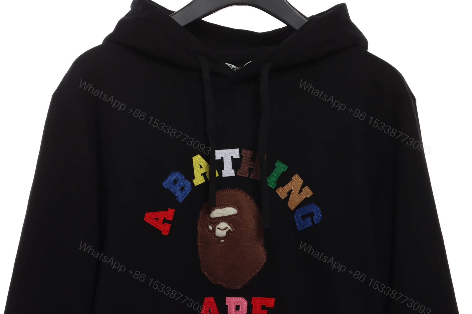 View 2 of BAPE ape head colorful letter print