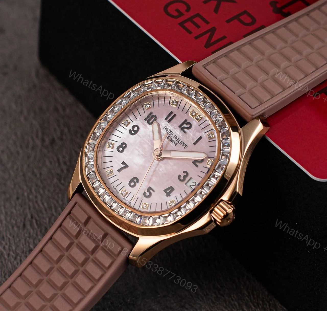 View 7 of Patek Philippe Rose Gold – Ladies – Aquanaut