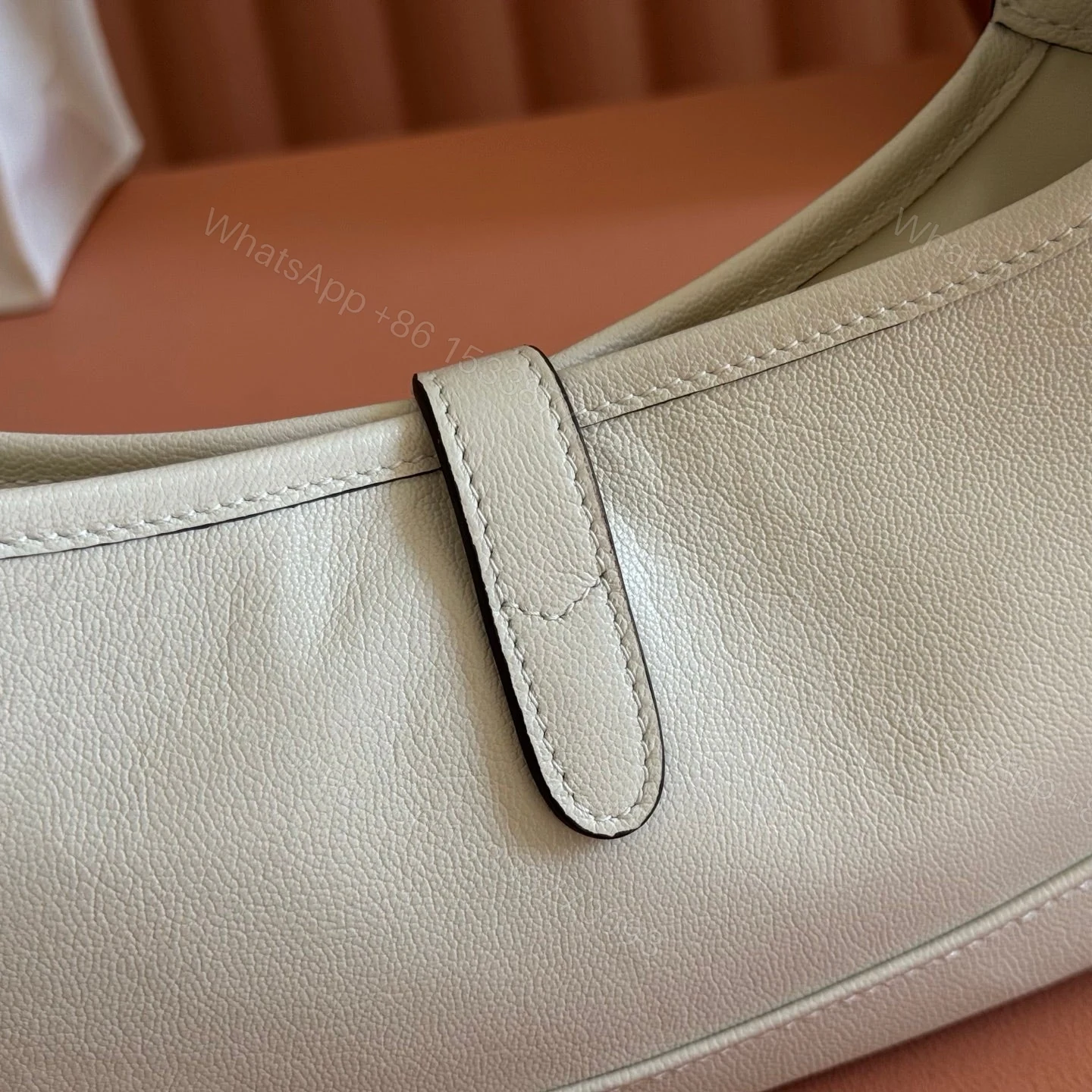 View 7 of GUCCI 26S JACKIE SLIM SHOULDER BAG 27 IN CREAM WHITE CALFSKIN