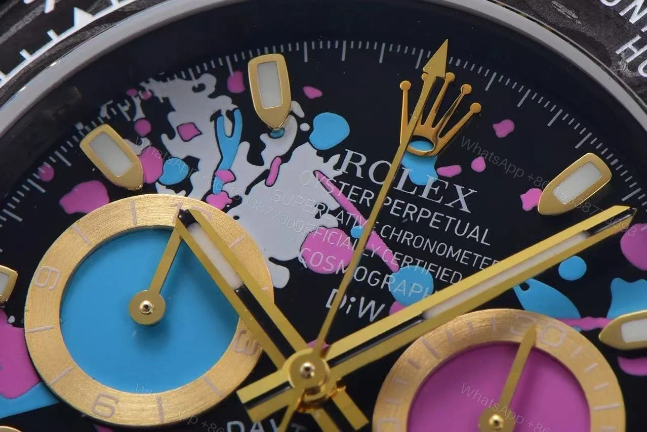 View 3 of Replica DiW Rolex Cosmograph Daytona Motley 3S Carbon