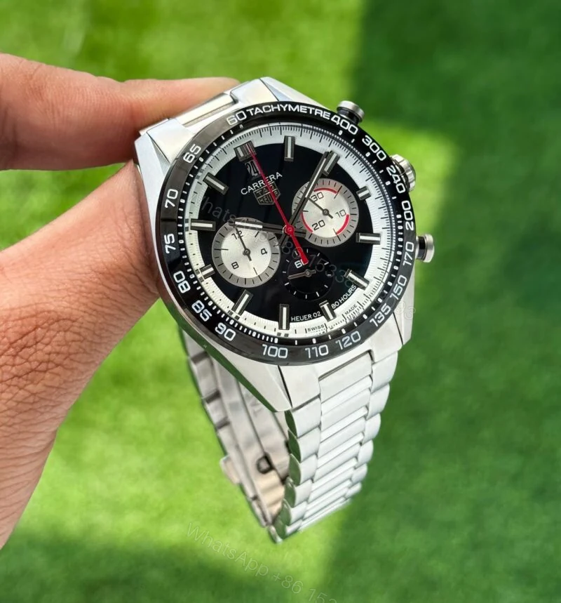 Tag Heuer 7AA Black Dial 44mm Quartz — view 1