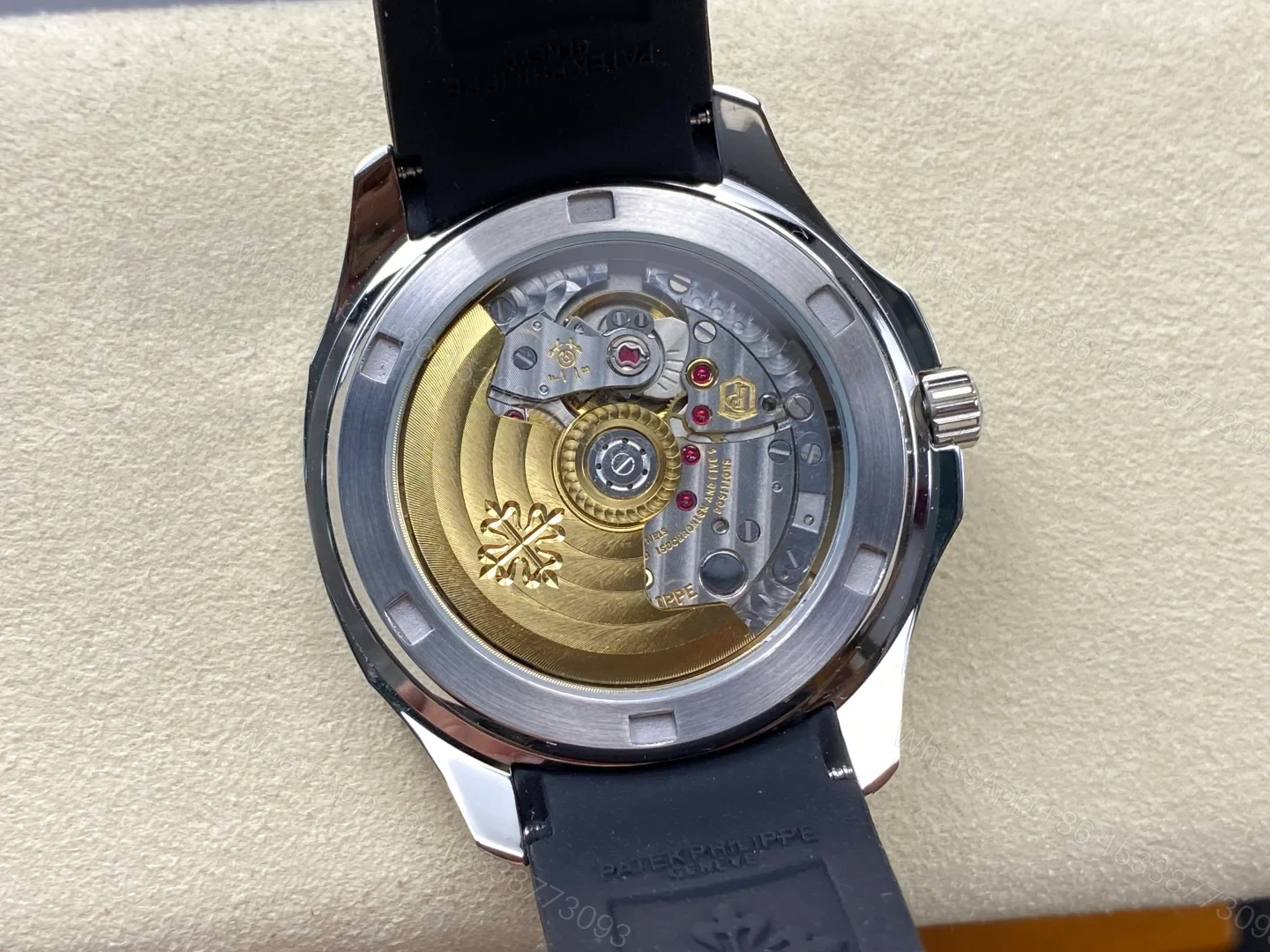 View 7 of Patek Philippe Aquanaut Luce Quartz Stainless Steel Black 5267/200A-001