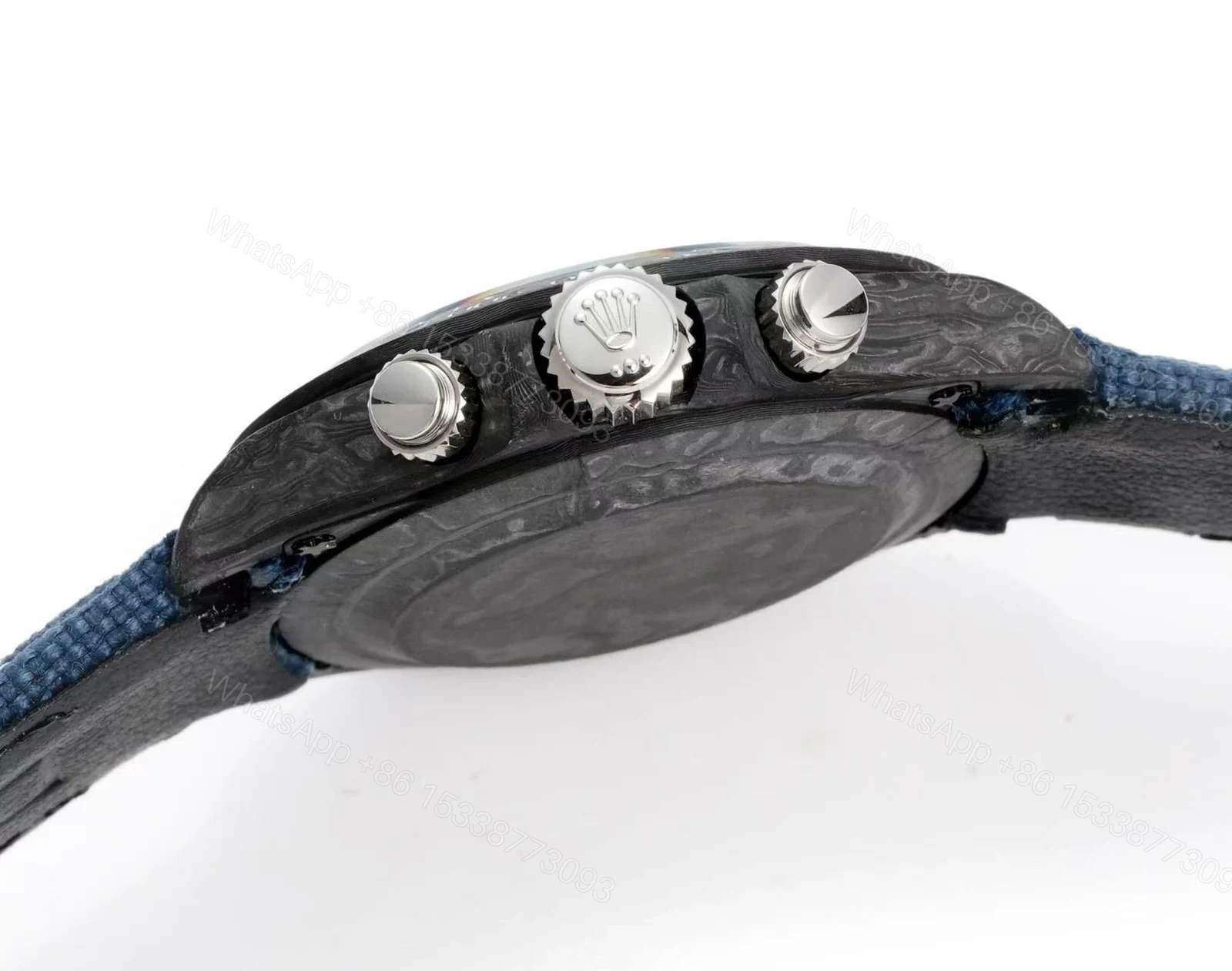 View 5 of DIW Rolex Daytona Carbon Super White Blue