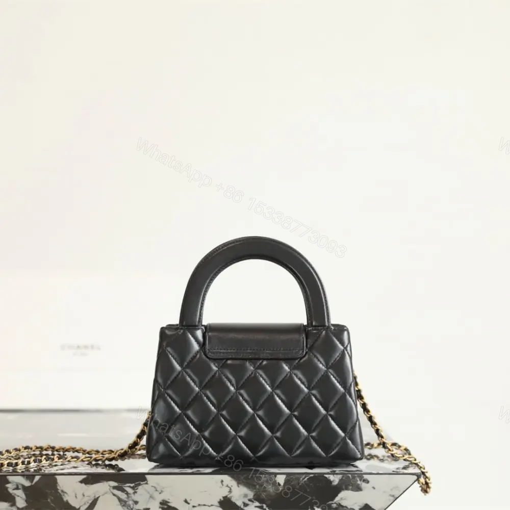 View 2 of 高仿Chanel*25A系列AS4416Kelly羊皮單肩包Mini黑色免檢版