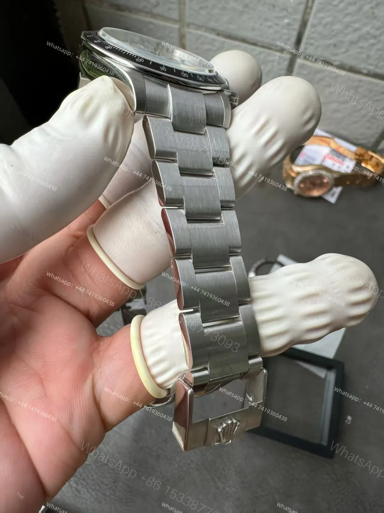 View 10 of Rolex Daytona 116500 Panda Customization Blaken Paul Newman 4130 Movement Best Super Clone