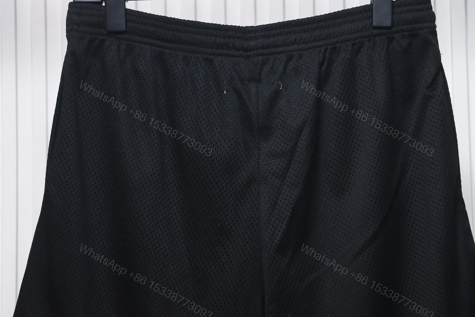 View 5 of Off-White Front Printed Mesh Shorts