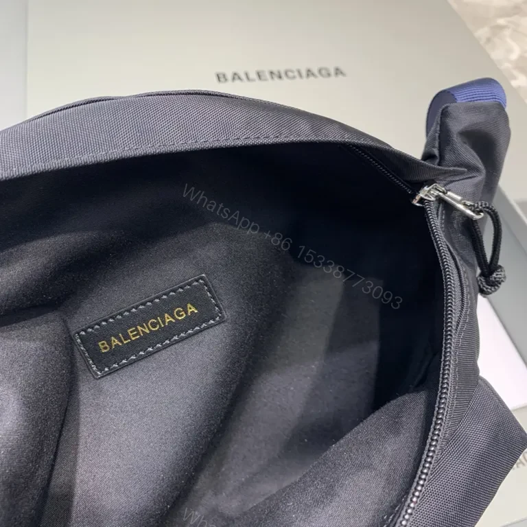 View 4 of Balenciaga Bold Logo Belt Bag â€” Compact, Weatherproof Streetwear