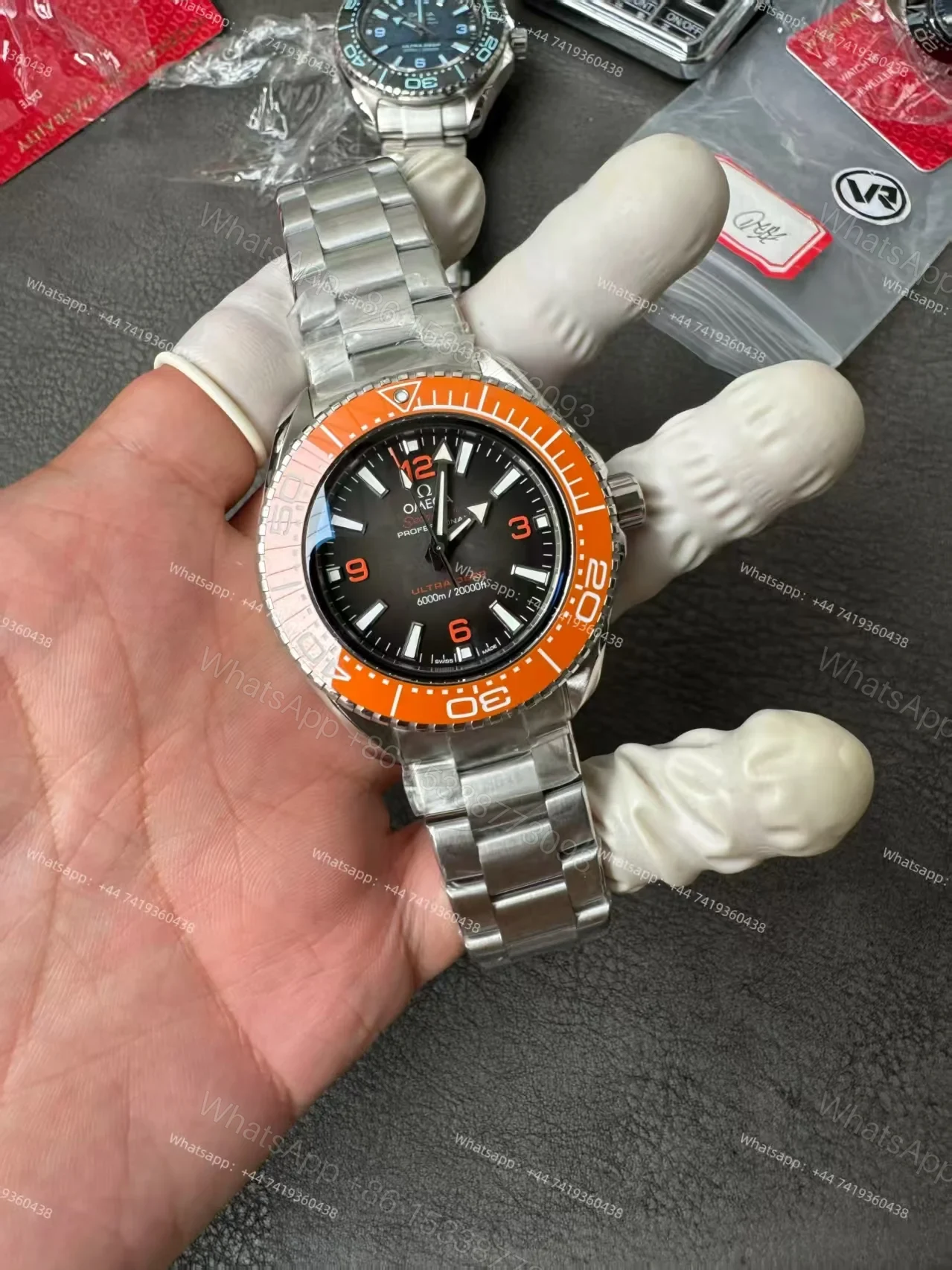 View 10 of Omega Super Clone Seamaster Ocean Planet 6000M 45.5 MM 215.30.46.21.06.001
