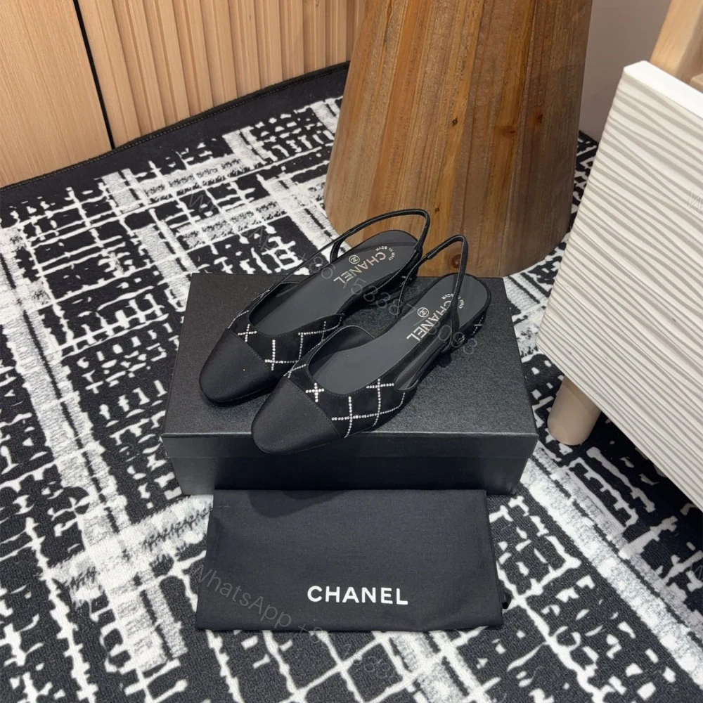 View 2 of 高仿Chanel*25C系列G31331小羊皮休閒平底鞋黑色2CM免檢版
