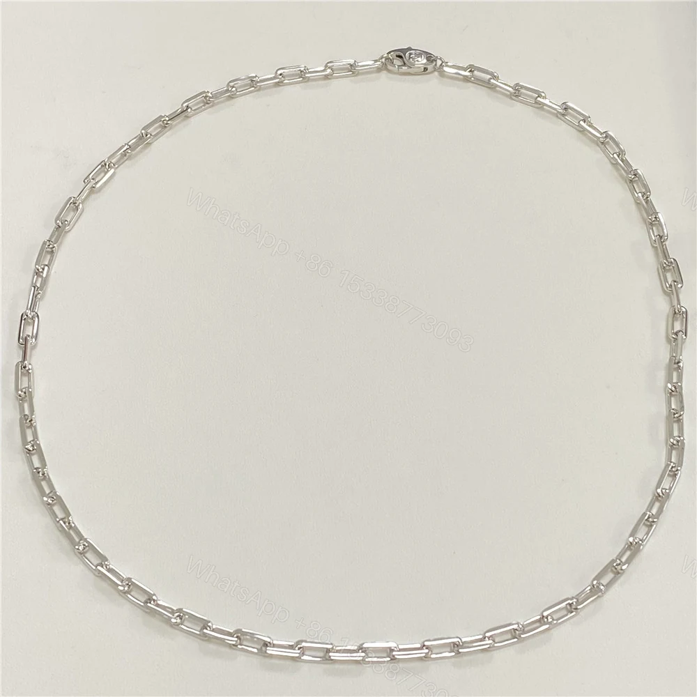 18K White Gold Santos De Cartier Necklace B7009100 — view 1