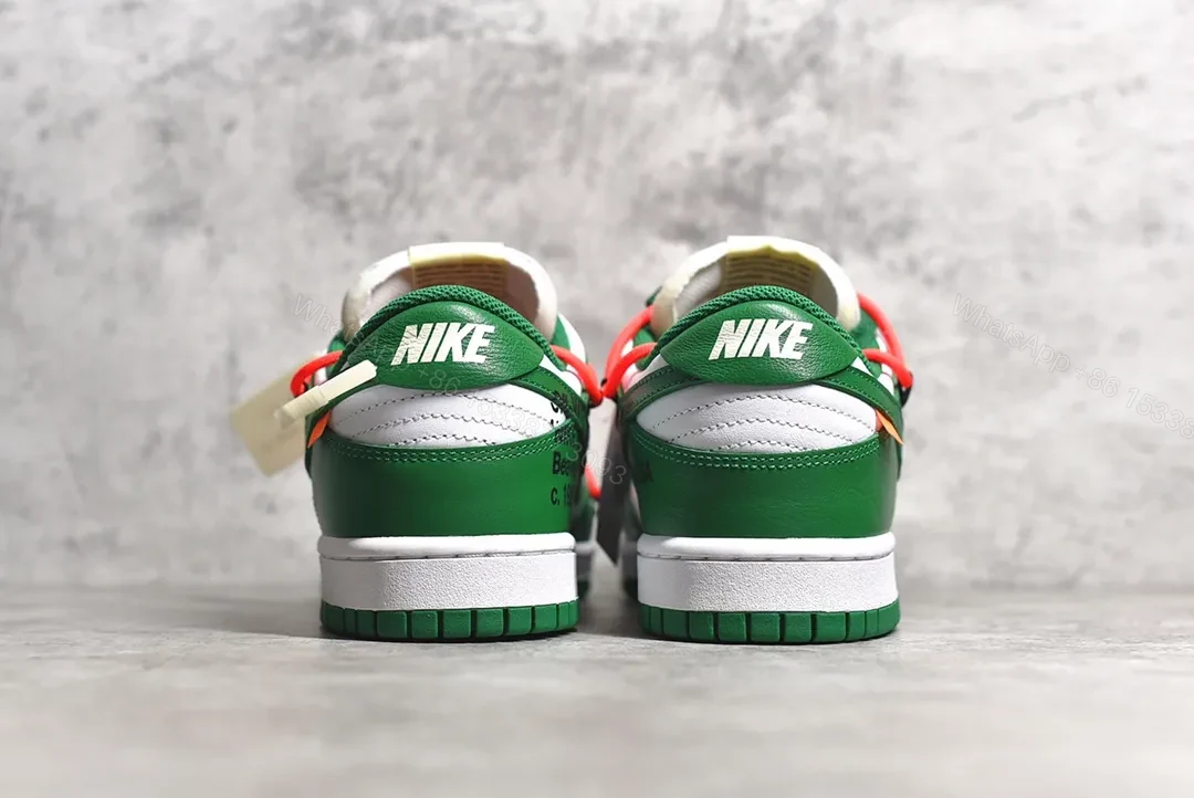 View 7 of Nike Dunk Low Off-White Pine Green Replicas