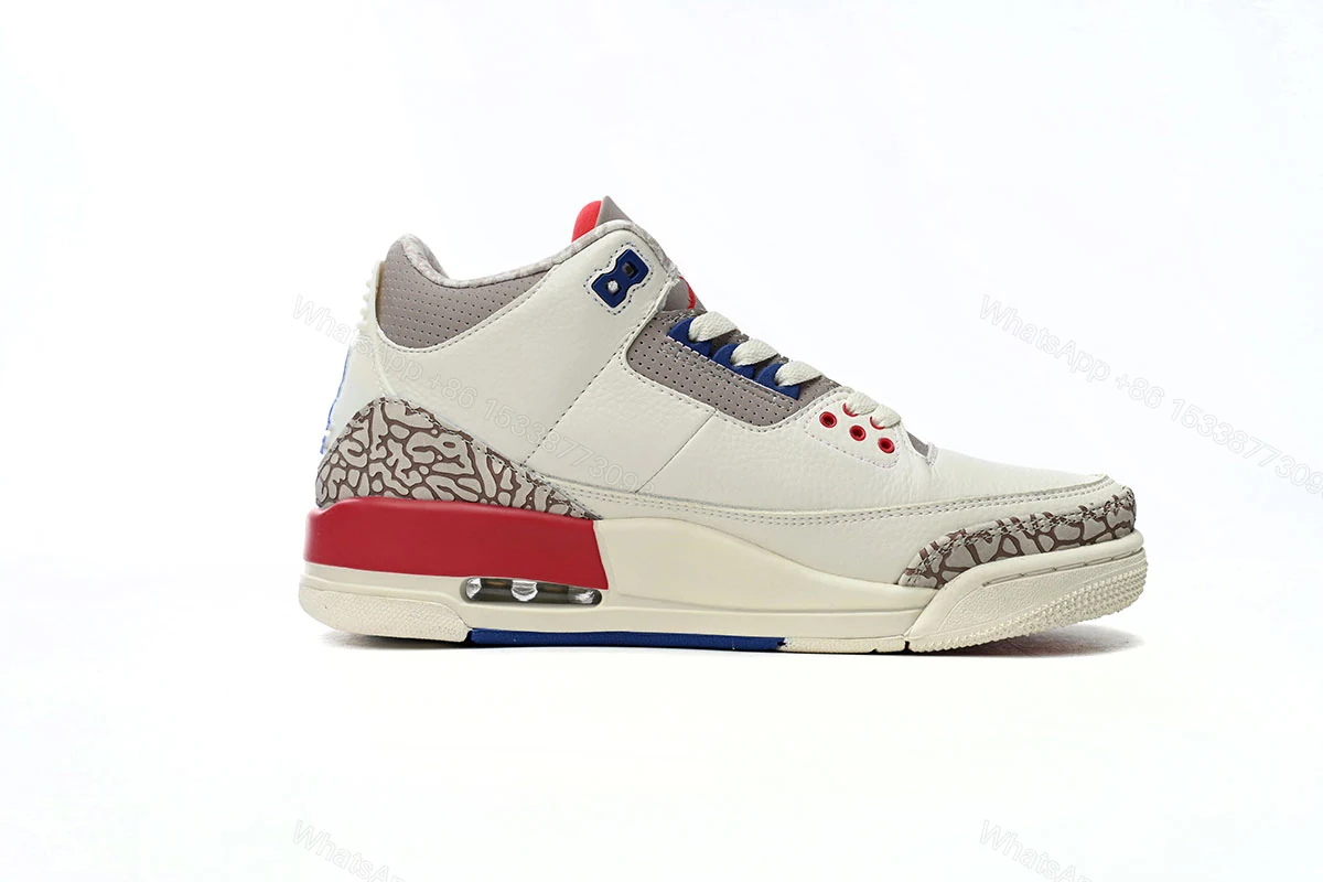 View 2 of Air Jordan 3 Retro Lnde Pen Dence Day 398614-140