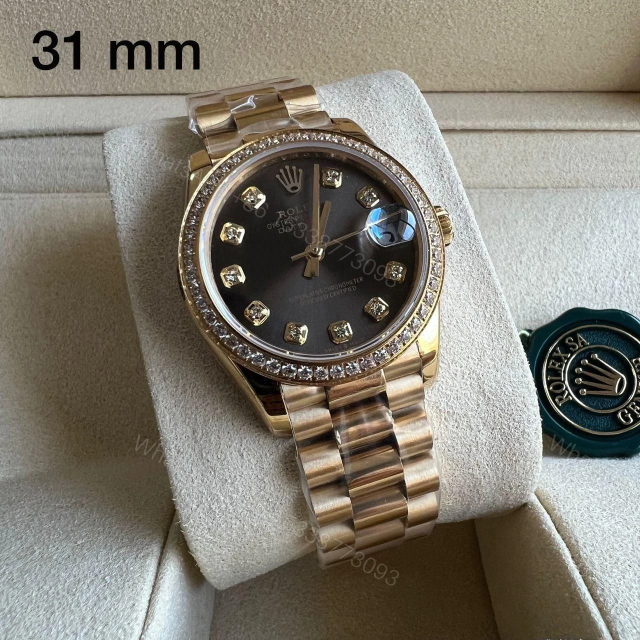 View 6 of Rolex Datejust 31 Dial Jubilee Bracelet Women’s Watch