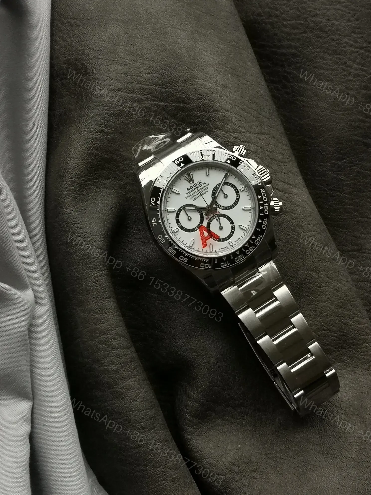 View 5 of Rolex Daytona VSF V1 White Dial Replica 40mm 126500LN-0001