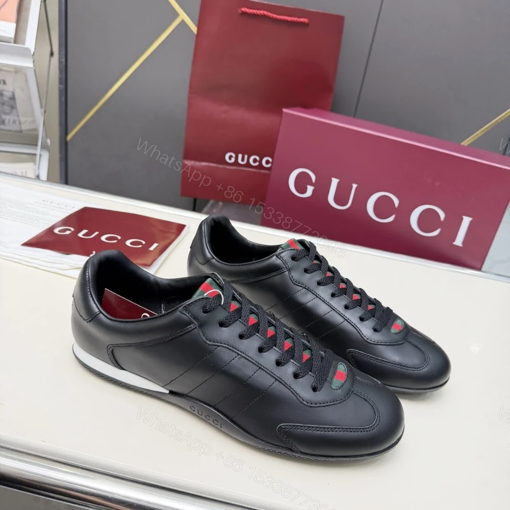 View 2 of Gucci Men Shift Trainers All Black L