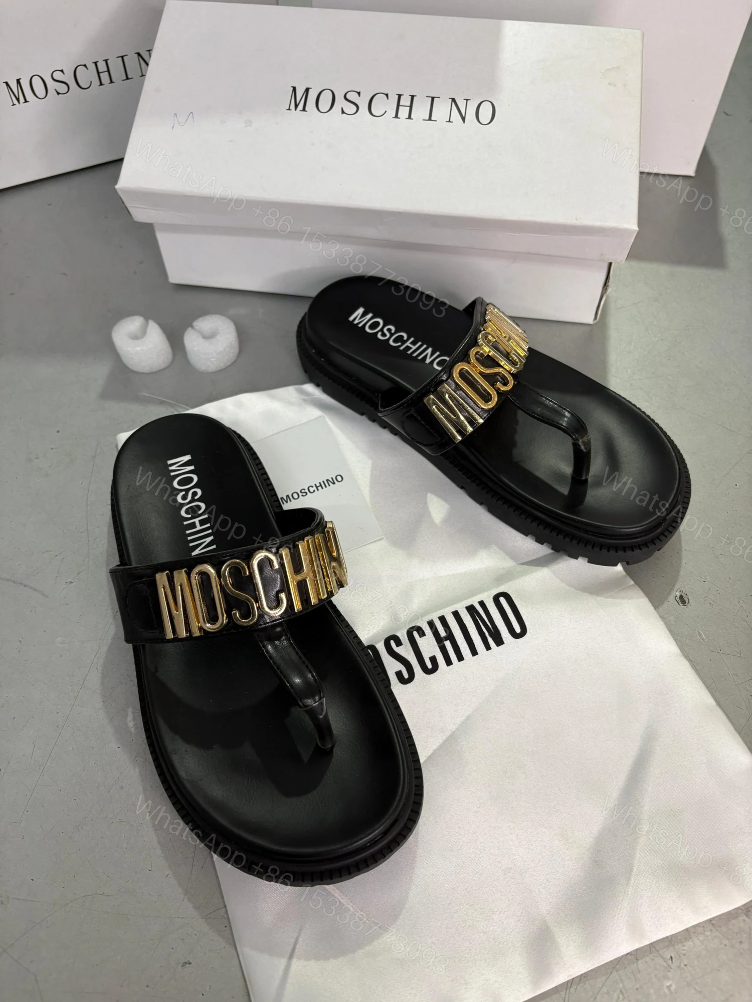 View 2 of First Copy Moschino Luxury Flats for Women