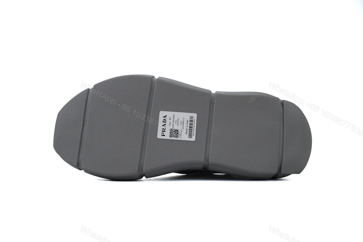 View 4 of Prada Sneakers Grey White
