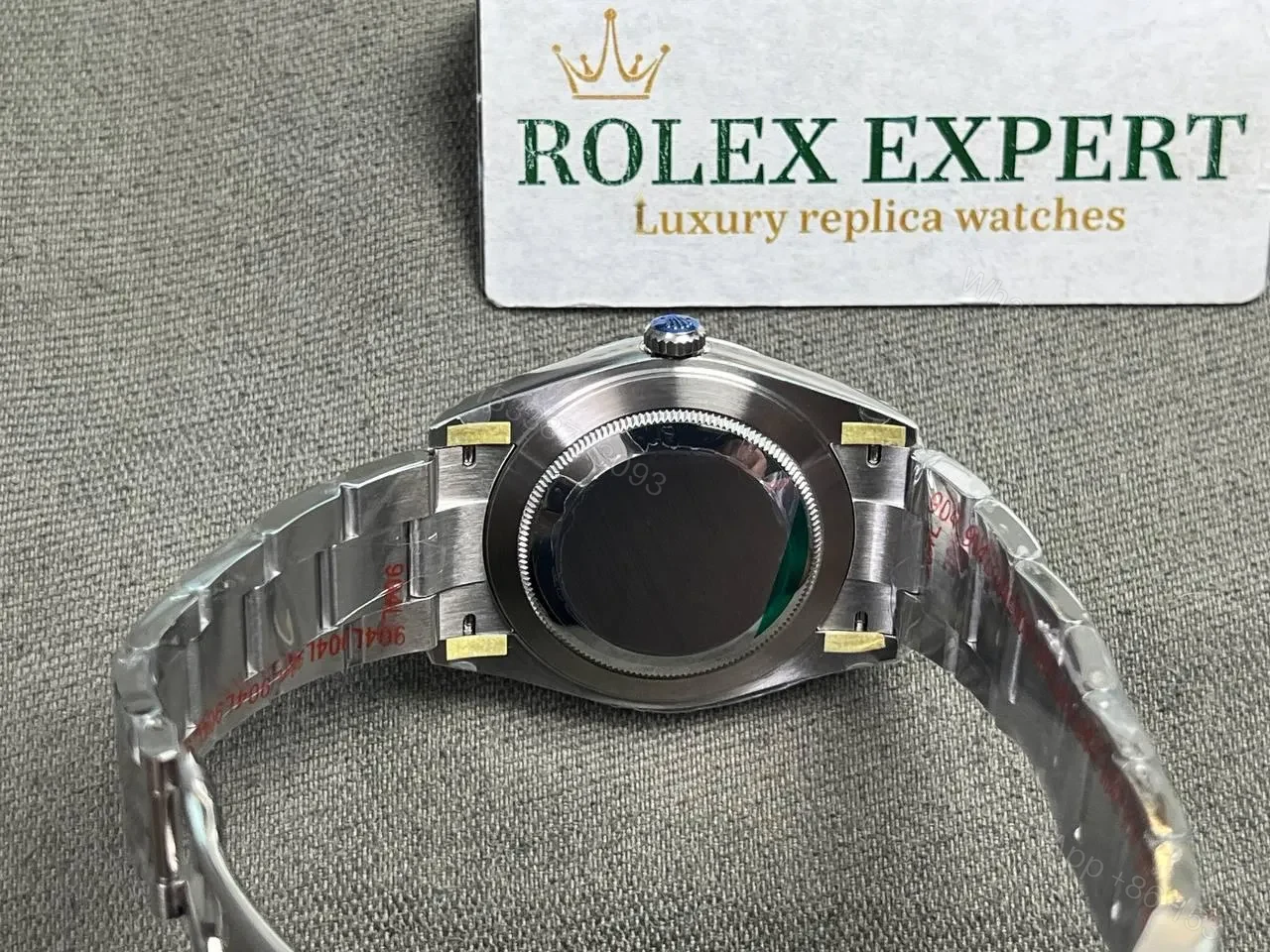 View 5 of Rolex Datejust Mint Green Dial 126334-0027 41 mm