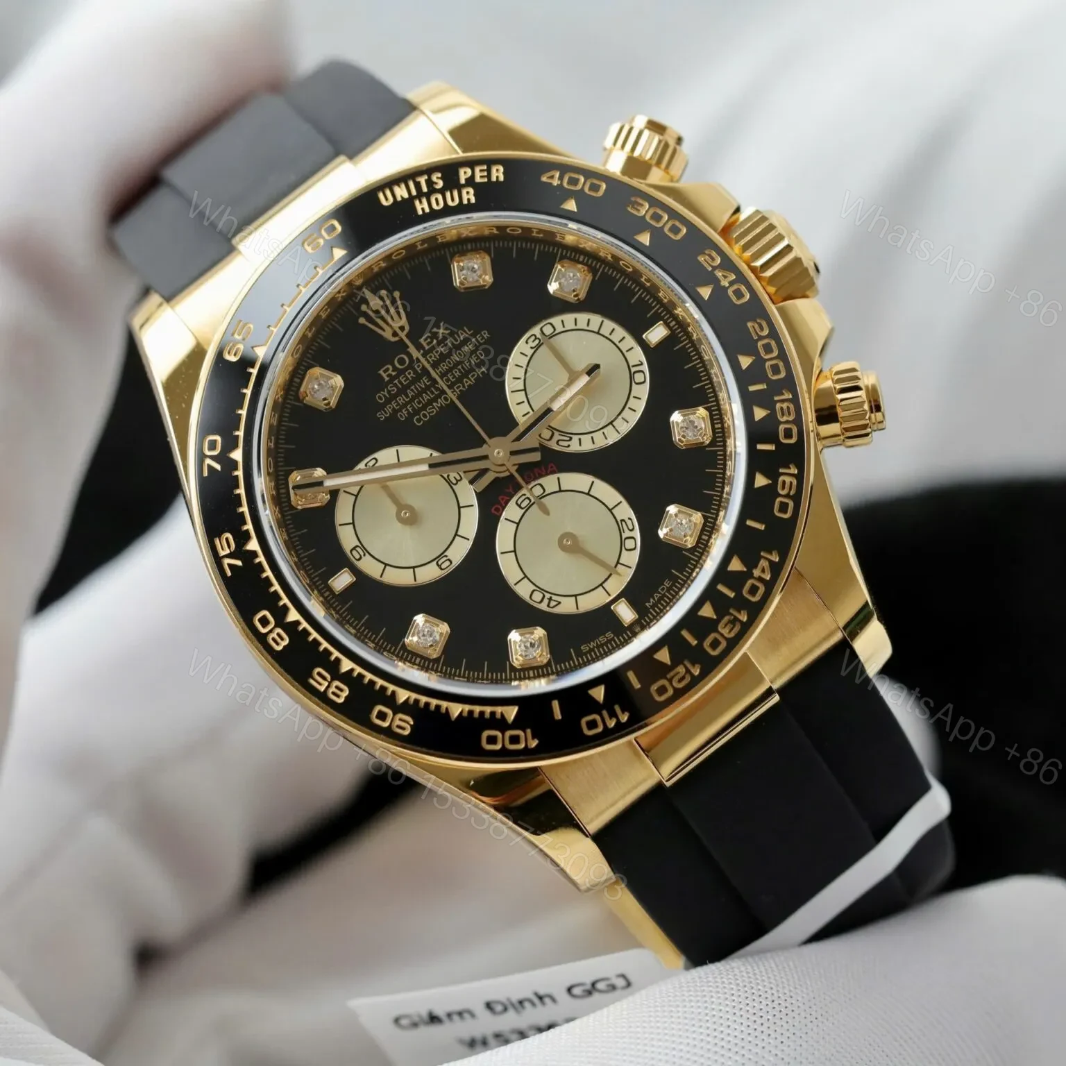 View 4 of Rolex Daytona Black Dial Yellow Gold 126518LN