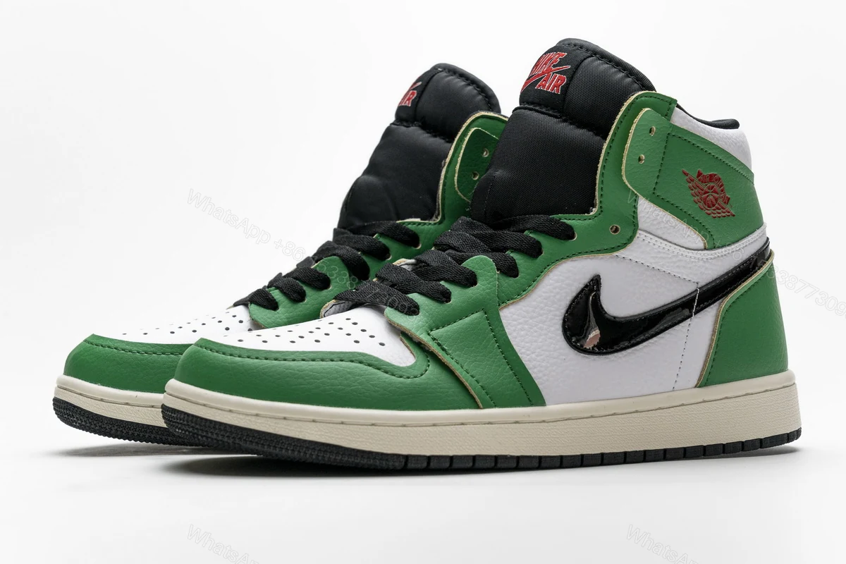 View 4 of Air Jordan 1 Retro High OG “Lucky Green” DB4612-300