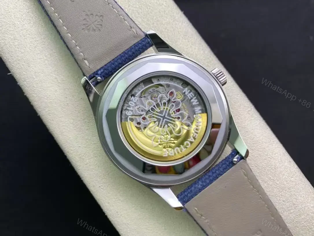 View 7 of Replica Patek Philippe 6007A Blue Dial Watch