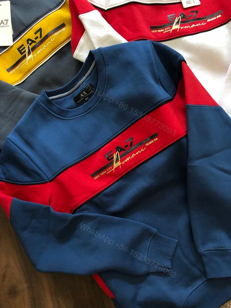 View 2 of First Copy Armani Premium Quality Round Neck Sweatshirt